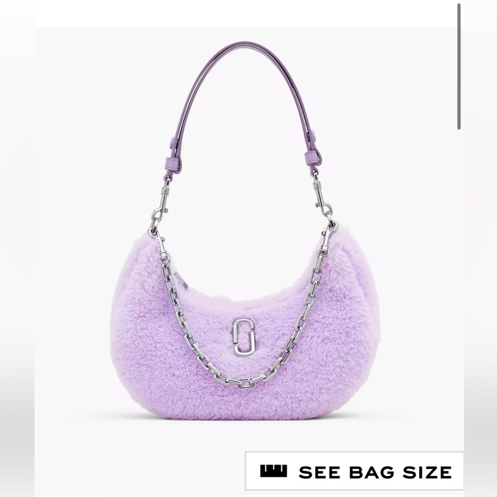 MARC JACOBS the teddy Curve bag lilac
